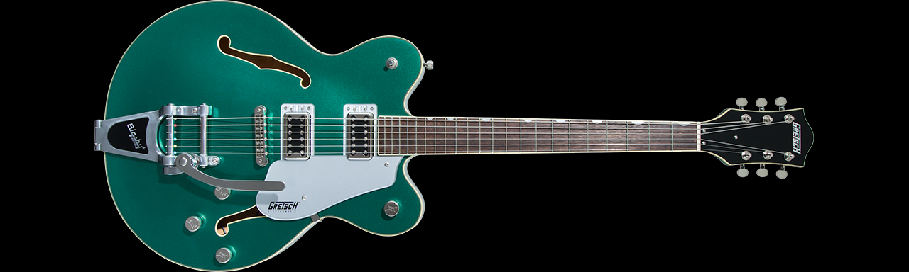 G5622T Electromatic Center Block Double-Cut with Bigsby (Georgia Green)