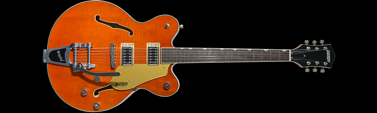 G5622T Electromatic Center Block Double-Cut with Bigsby (Orange Stain)