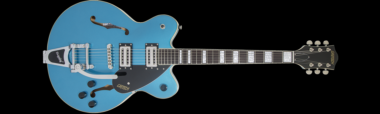 G2622T Streamliner Center Block Double-Cut with Bigsby (Riviera Blue)