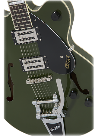 G2622T Streamliner Center Block Double-Cut with Bigsby (Torino Green)