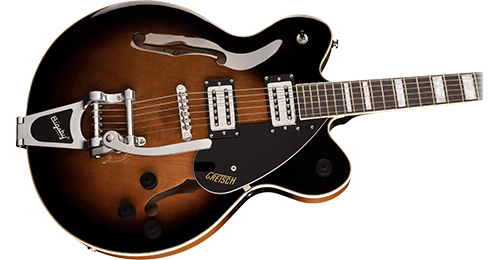 G2622T Streamliner Center Block Double-Cut with Bigsby (Brownstone Maple)