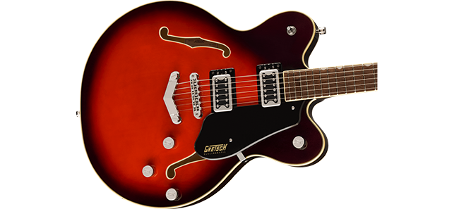 G5622 Electromatic Center Block Double-Cut with V-Stoptail