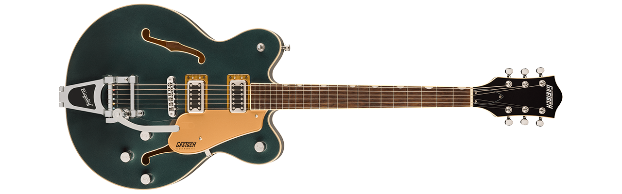 G5622T Electromatic Center Block Double-Cut with Bigsby Cadillac Green