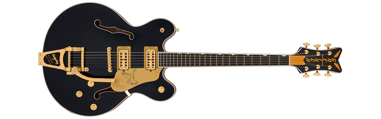 Gretsch Falcon Center Block LTD with String-Thru Bigsby Midnight Sapphire