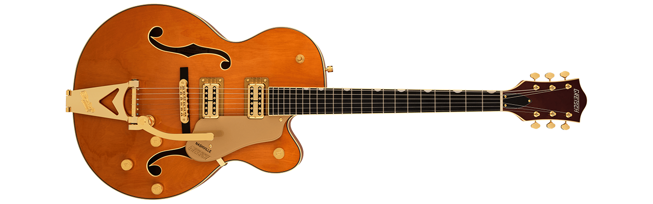 Gretsch Synchromatic Nashville Hollow Body Single-Cut with Bigsby 50s Orange Stain