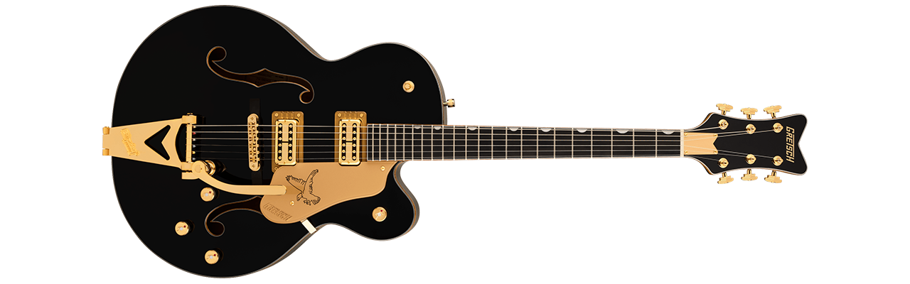 Gretsch Falcon Center Block LTD with String-Thru Bigsby Black