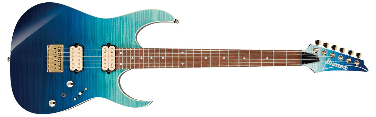 Ibanez RG421HPFM Blue Reef Gradation