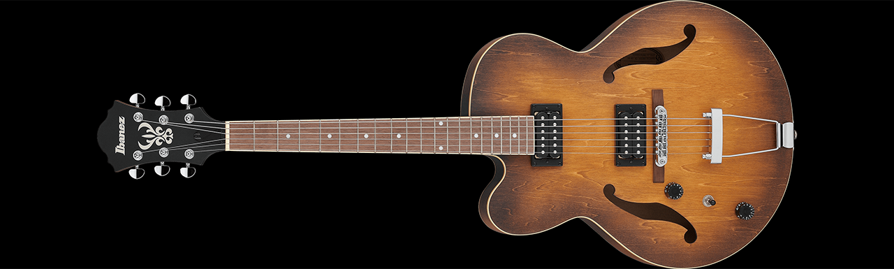 Ibanez AF55L Tobacco Flat Left LN124113 AF55L TF SCAN UK