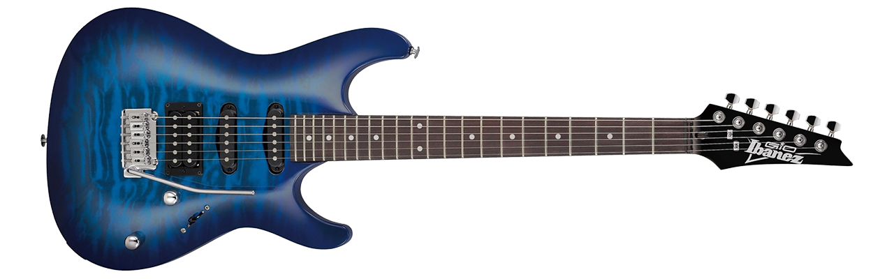 Ibanez GSA60QA (Transparent Blue Burst)