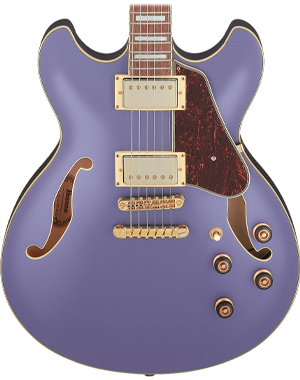 Ibanez AS73G Metallic Purple Flat