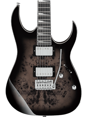 Ibanez GRG220PA1 Transparent Brown Black Burst