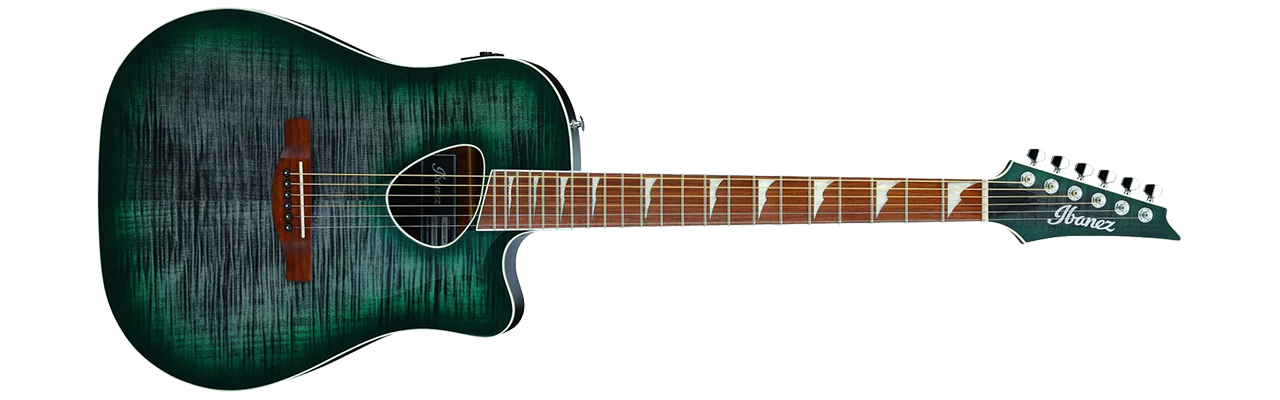 Ibanez ALT30FM-EDB Emerald Doom Burst High Gloss