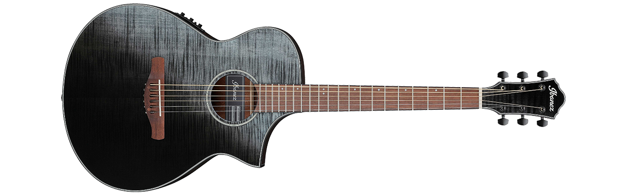 Ibanez AEWC32FM Black Sunset Fade High Gloss