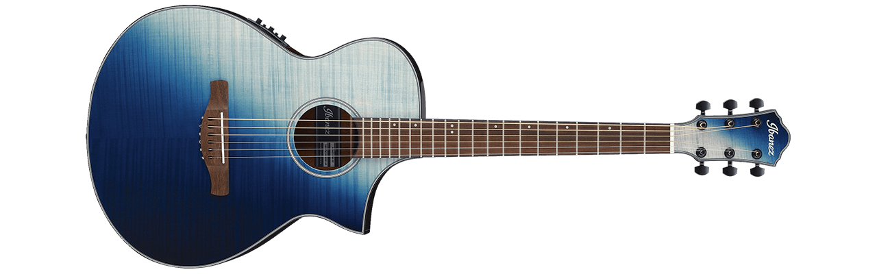 Ibanez AEWC32FM Indigo Sunset Fade