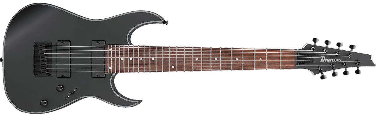Ibanez RG8EX Black Flat
