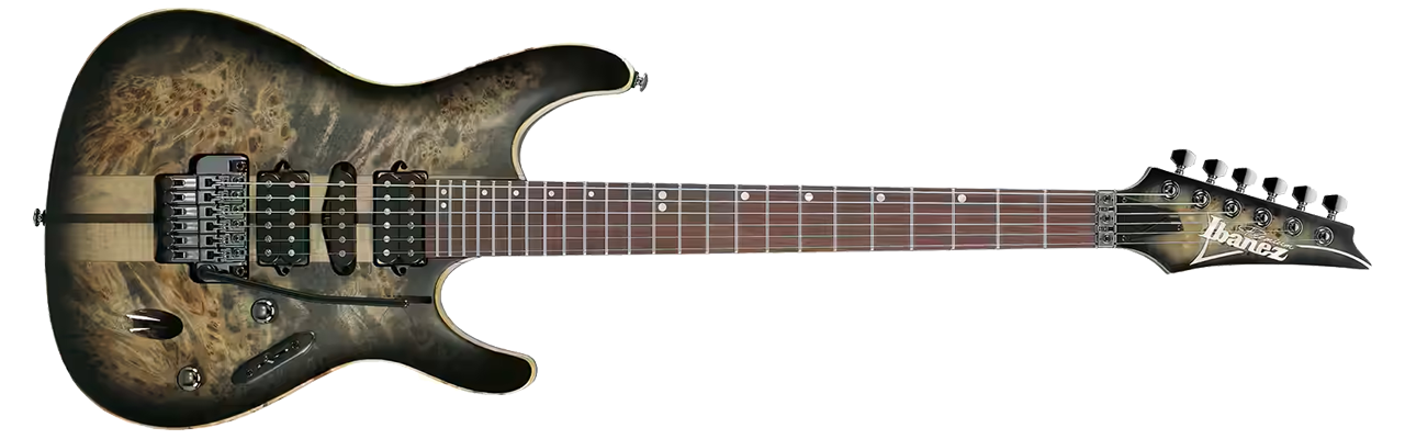 Ibanez S1070PBZ Charcoal Black Burst