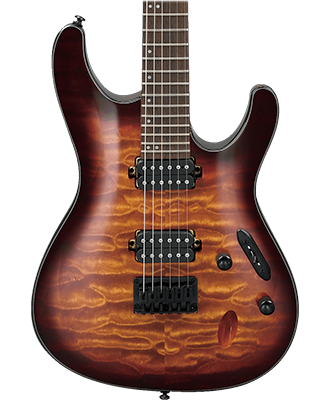 Ibanez S621QM Dragon Eye Burst
