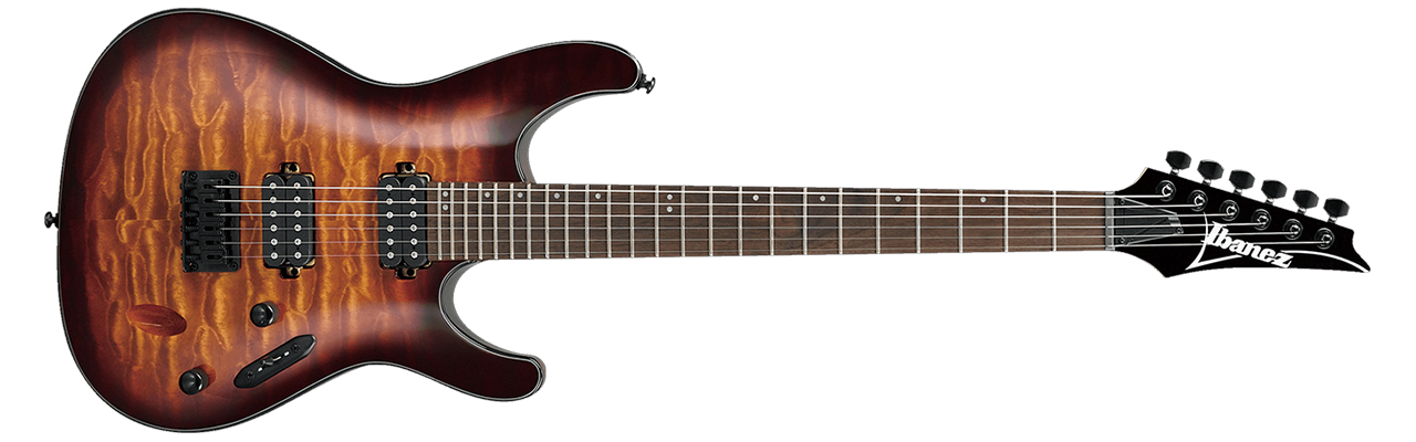 Ibanez S621QM Dragon Eye Burst