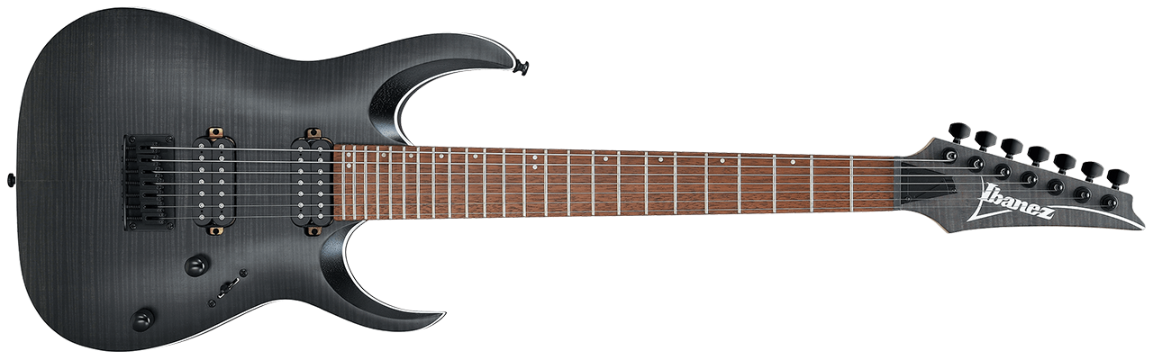 Ibanez RGA742FM Transparent Gray Flat