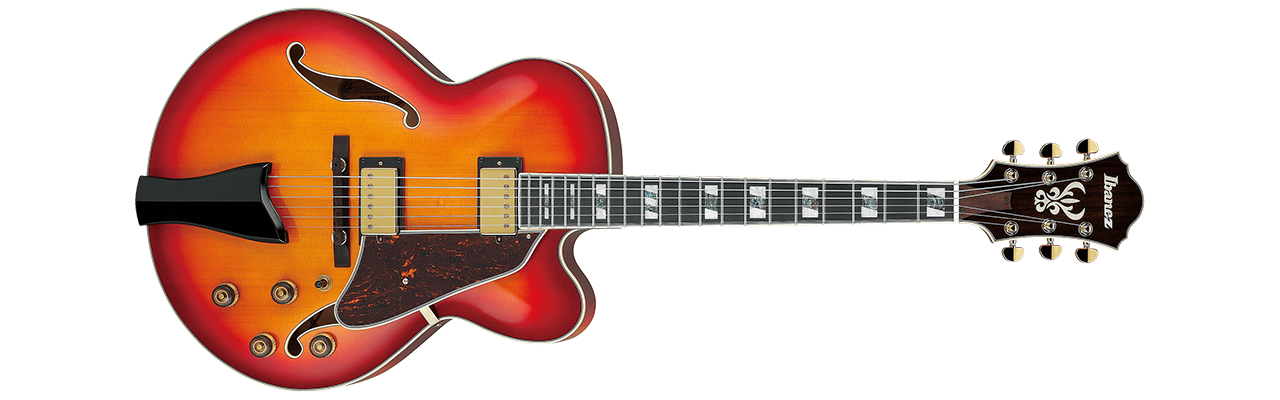 Ibanez AF115 Aged Whiskey Burst