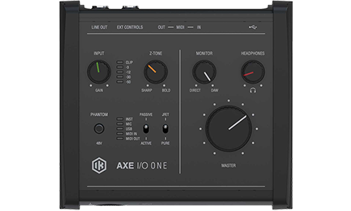 IK Multimedia AXE I/O ONE Compact USB Audio Interface