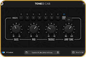 IK Multimedia TONEX Cab
