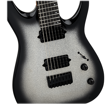 Jackson Pro Series Signature Misha Mansoor Juggernaut HT7 Silverburst Sparkle