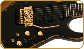 Jackson Pro Series Signature Phil Collen PC1-E Worn Black