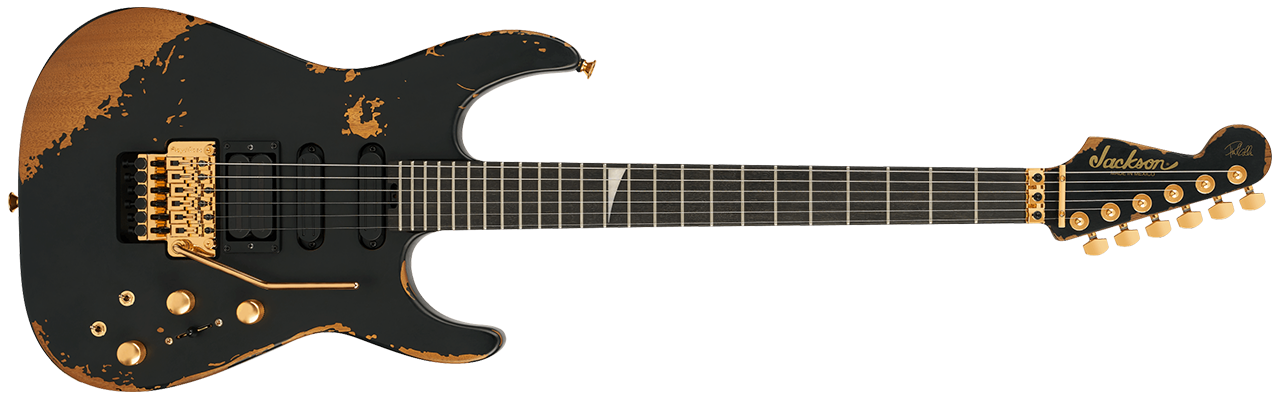 Jackson Pro Series Signature Phil Collen PC1-E Worn Black