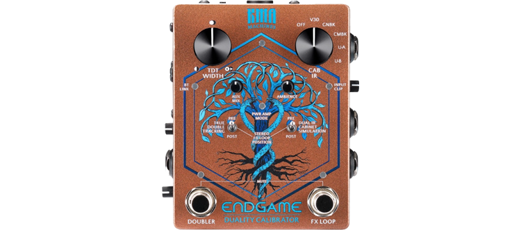 KMA Machines Endgame Duality Calibrator Cab/Amp Sim Doubler Pedal