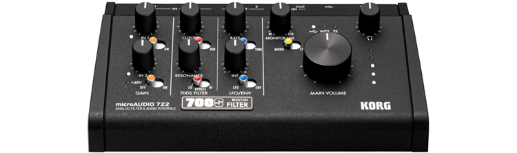 Korg microAUDIO 722