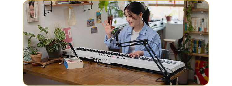 Korg Liano LIVE Live Streaming Piano