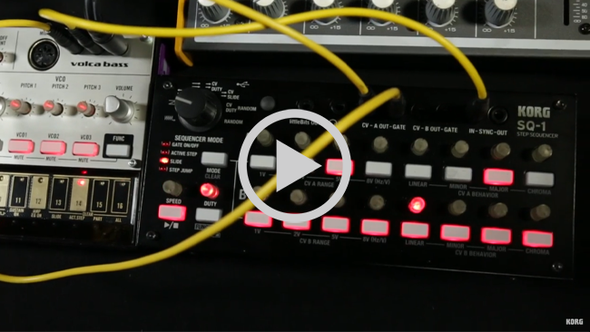 Korg SQ-1 Battery/USB Powered Professional Analogue Step Sequencer