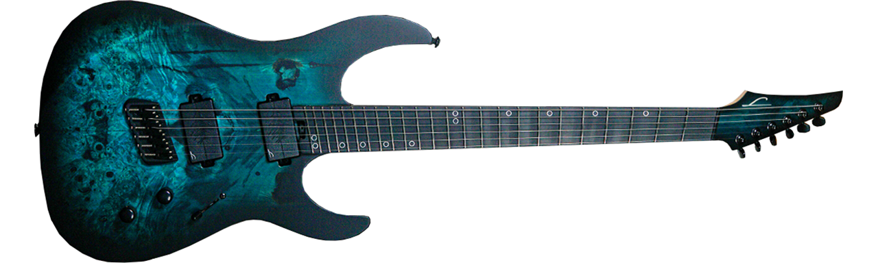 Legator Ninja Super Shred 6-string Multi-scale, Dark Sapphire
