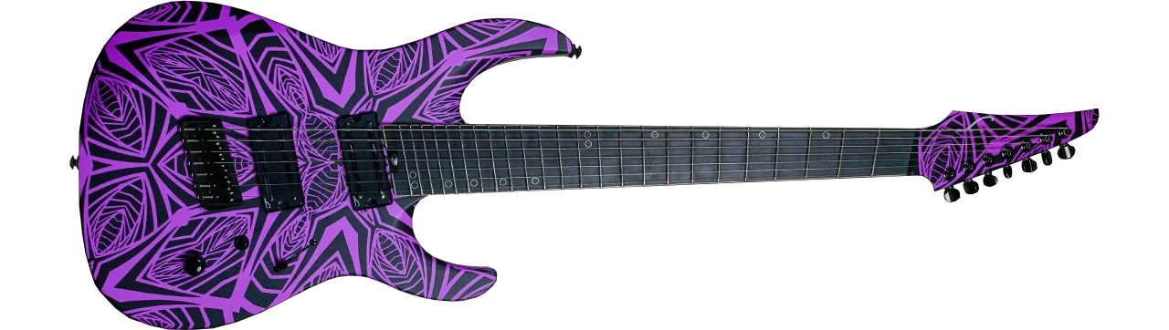 Legator - Ninja Multiscale 7-String Purple Ink