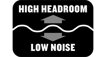 low noise & high headroom