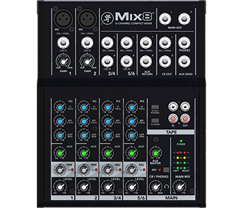 mackie mix8