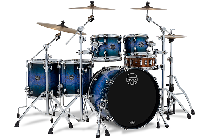 Mapex Saturn VI Studioease SR628XZ-XQ Cobalt Burst