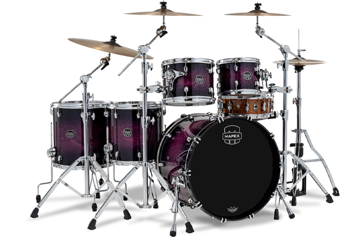 Mapex Saturn VI Studioease Royal Purple Burst