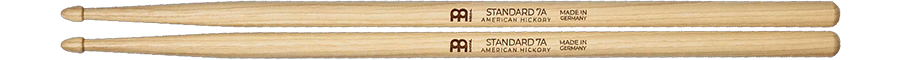 Meinl Standard 7A American Hickory Drumsticks SB100