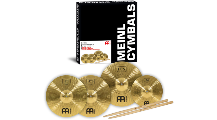 Meinl HCS HCS1314+10S Bonus Pack