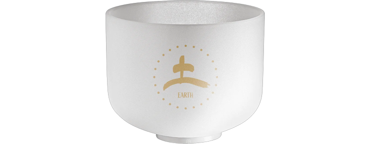 Meinl Sonic Energy - 10 TCM Crystal Singing Bowl, Earth 256 Hz - TCMCSB10-E