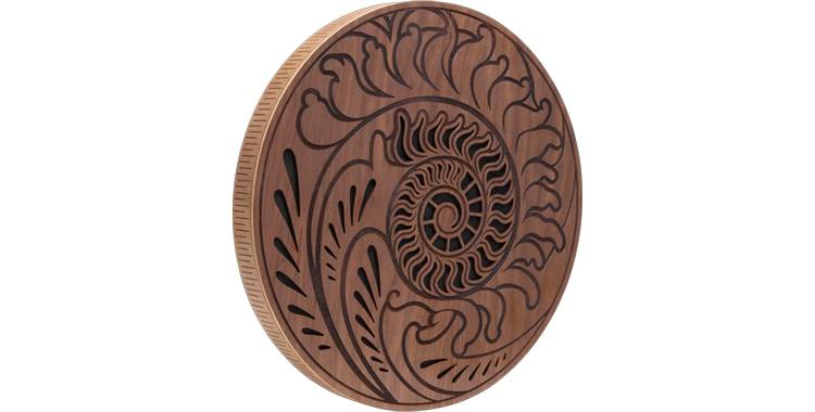 Meinl Sonic Energy 15 Rain Disk Ocean Sound Fibonacci-Inspired Carving - RDO15F