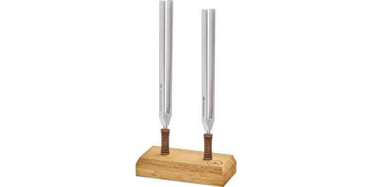 Meinl 2-piece Binaural Therapy Tuning Fork Set, Delta - TTF-DELTA-SET