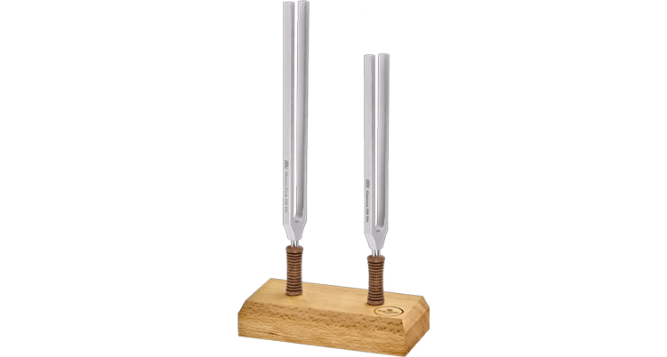 Meinl 2-piece Binaural Therapy Tuning Fork Set, Gamma - TTF-GAMMA-SET
