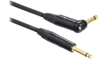 Mogami 3m Jack To Right Angled Jack Guitar Cable