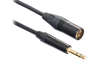 Mogami 3m Jack To Male XLR Studio Accessory Cable