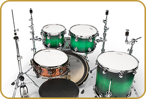 Natal Café Racer Series Traditional Jazz 3-Piece Shell Pack Veneer