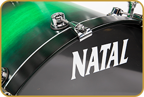 Natal Café Racer Series Traditional Jazz 3-Piece Shell Pack Veneer
