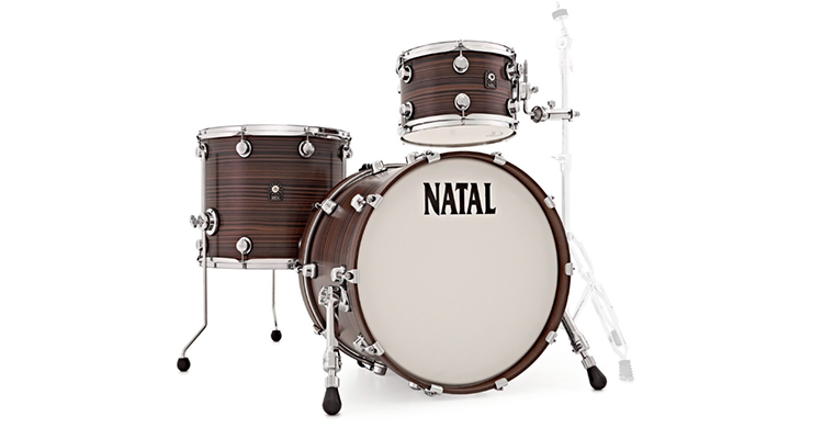 Natal Café Racer Series Traditional Jazz 3-Piece Shell Pack Veneer